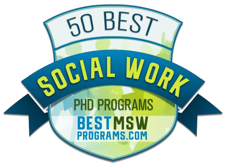 phd social work programs list