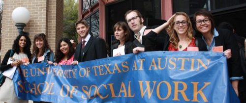 phd in social work texas